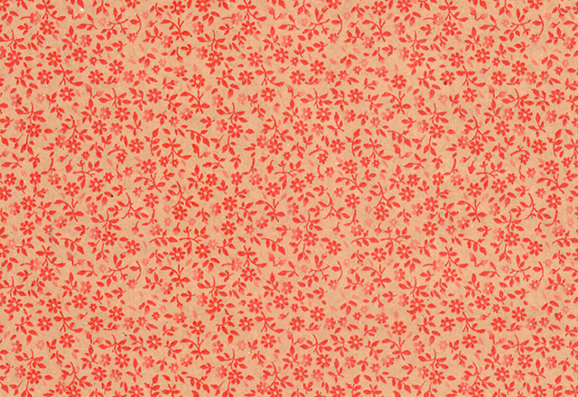 plan PAPEL DE REGALO KRAFTS FLORCITA ROJO